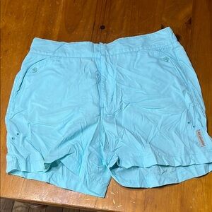 Women’s Columbia Light Blue Shorts UPF 30+